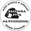 Logo bacówki PTTK na Hali Rycerzowej